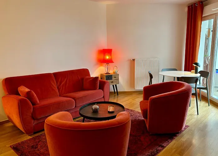 Appartement Proche Centre Parking & Terrasse