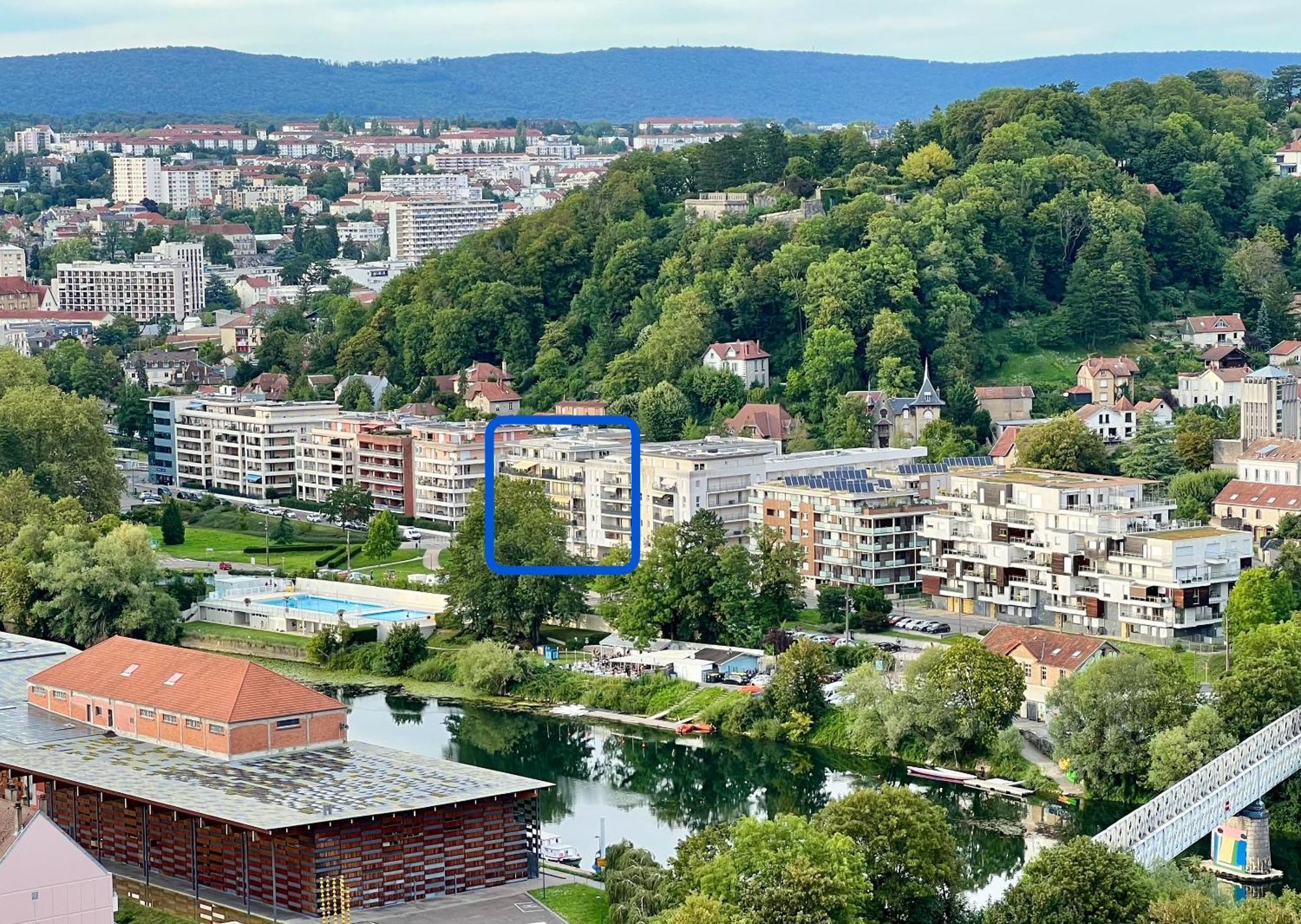 Apartment Proche Centre Parking & Terrasse Besancon